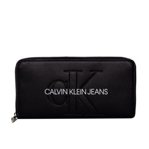Calvin Klein dámská velká černá peněženka - OS (1)